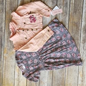2- piece Little Lass dress and jacket set